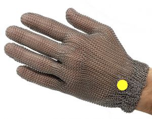 Купить Перчатки кольчужные с метал. резинкой желтые WILCO ХL с доставкой по Дальнему Востоку - компания Биомикс