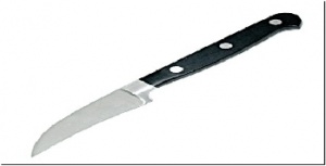 Купить Нож для чистки овощей изогнутый MVQ MESSER 8см 216089 с доставкой по Дальнему Востоку - компания Биомикс