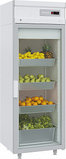 Шкаф холодильный со стеклом POLAIR DM107-S без канапе