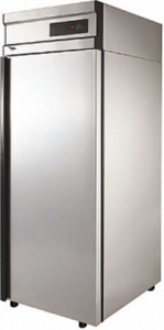 Купить Шкаф холодильный с глухой дверью POLAIR CV105-G нержавеющий с доставкой по России - компания Биомикс