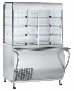 Купить Прилавок-витрина холодильный Abat ПВВ(Н)-70М-С-01-НШ с доставкой по Дальнему Востоку - компания Биомикс