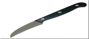 Купить Нож для чистки овощей изогнутый MVQ MESSER 8см 216088 с доставкой по России - компания Биомикс